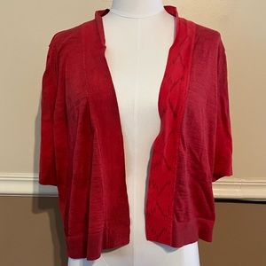 Talbots short sleeve Cardigan